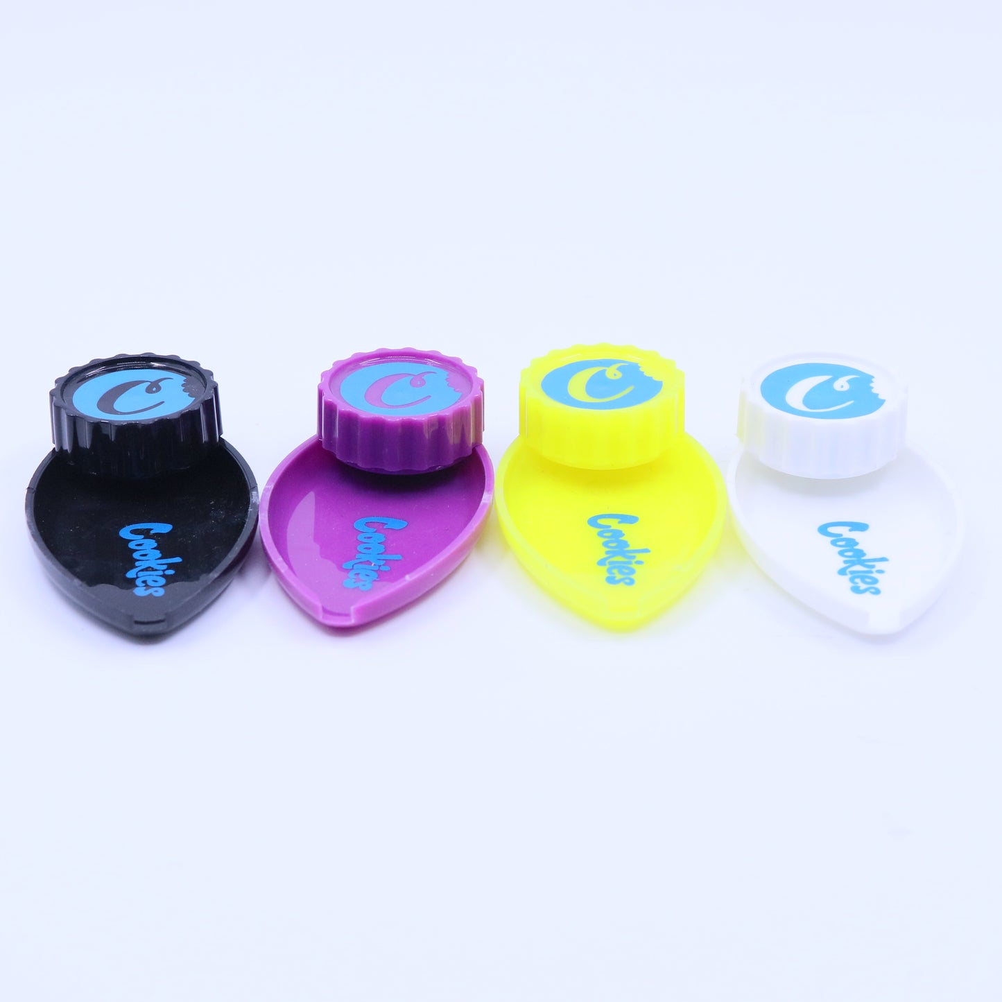 40mm Cookies 2-Part Plastic Grinder & Tray - Small