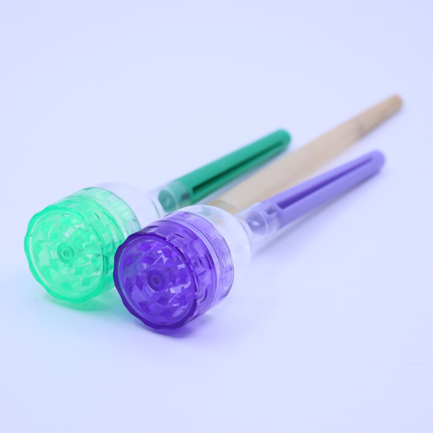 40mm Simple Neon Conefiller Acrylic Grinder - Small