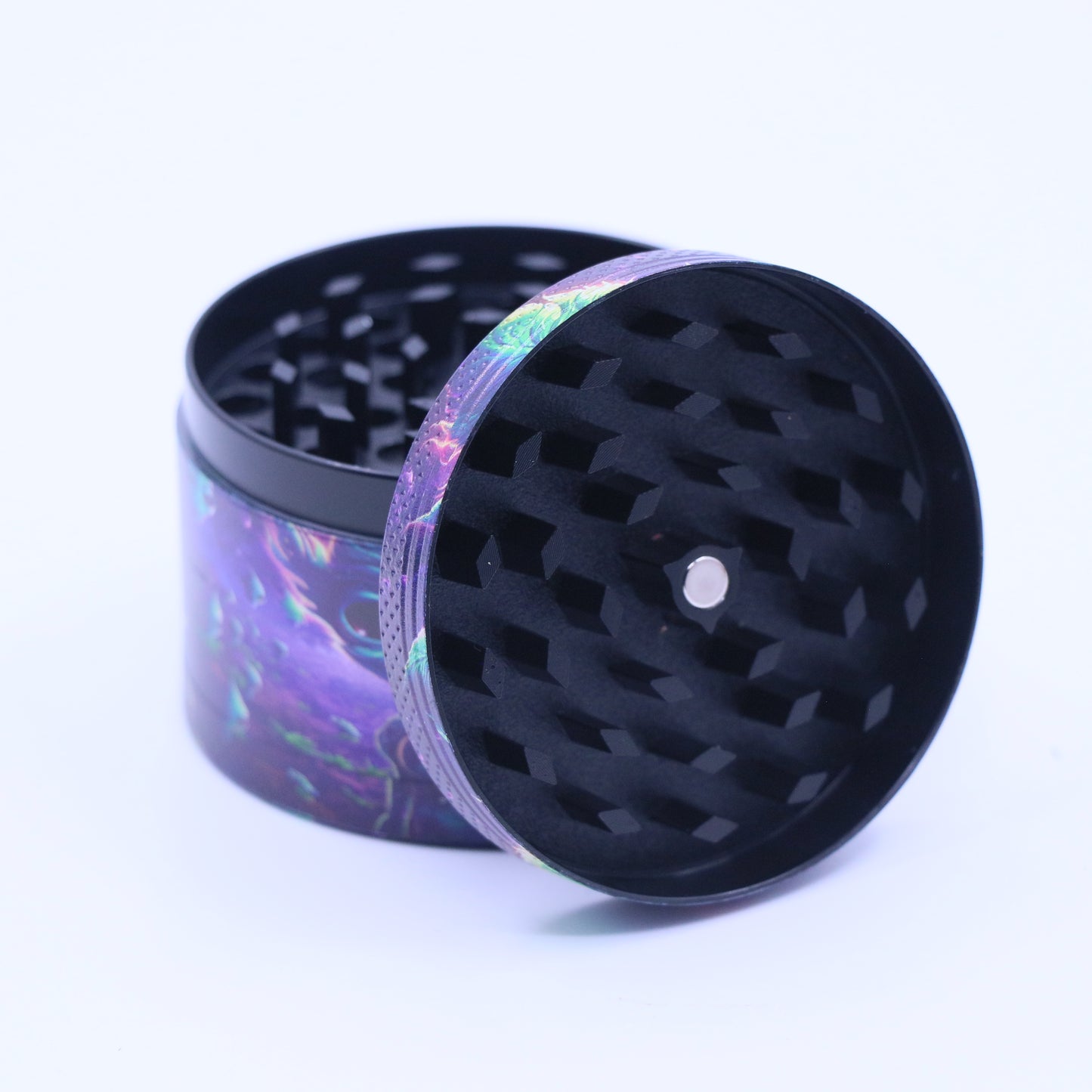 60mm Alien 4-Part Metallic Grinder - Large