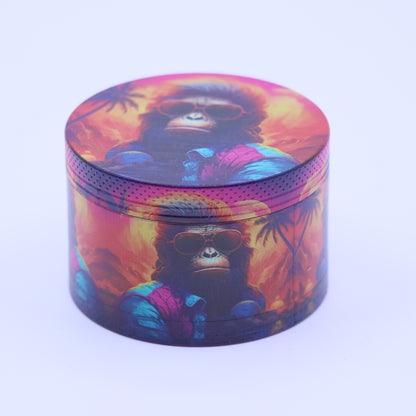 60mm Ape 4-Part Metallic Grinder - Large