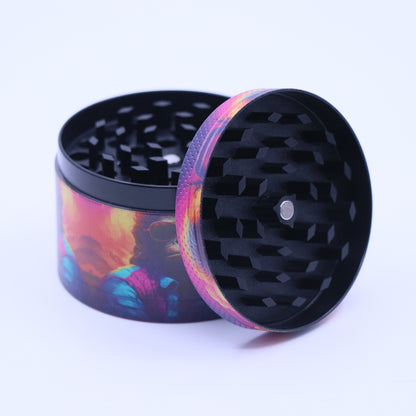 60mm Ape 4-Part Metallic Grinder - Large