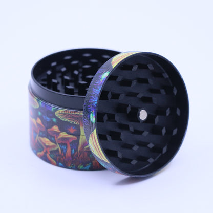 60mm Shroomz 4-Part Metallic Grinder - Large
