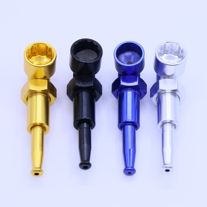 3.5" Fancy Nut Metallic Pipe
