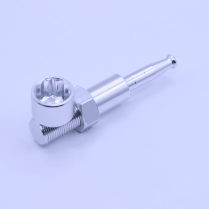 3.5" Fancy Nut Metallic Pipe