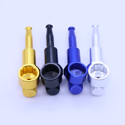 3.5" Fancy Nut Metallic Pipe