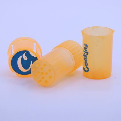40mm Cookies 3-Part Plastic Grinder & Storage - Small