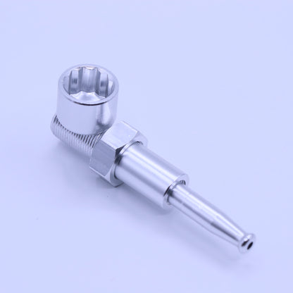 3.5" Fancy Nut Metallic Pipe