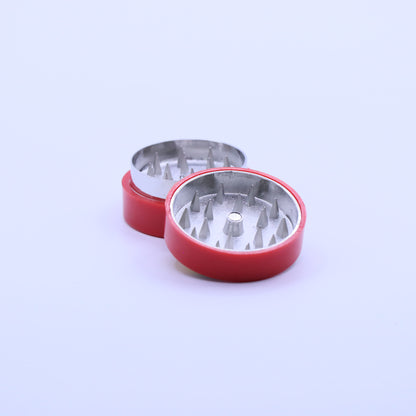 40mm Leaf 2-Part Metallic Grinder - Small