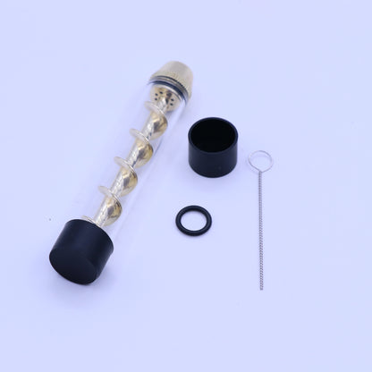 7 Pipe Twisty Blunt Glass Pipe