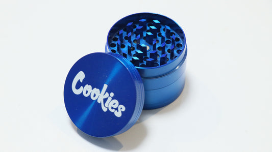 4-Piece Cookies w Grinder - 50mm Medium - Fancy Puffs Smoke Shop