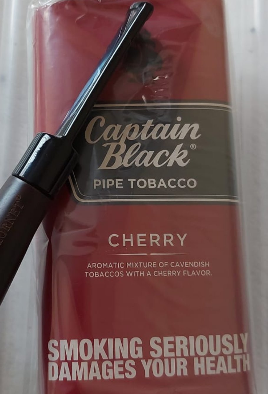 Captain Black - Cherry Pipe Tobacco - Fancy Puffs Smoke Shop